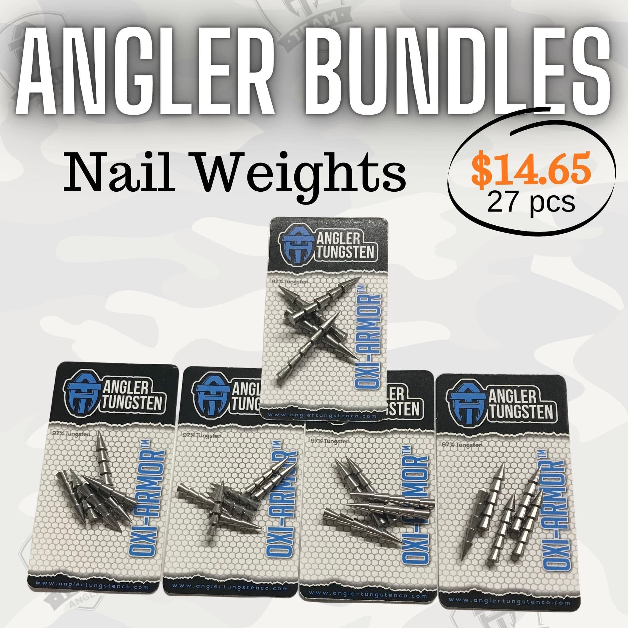 The Nail Weight Bundle Angler Tungsten Co