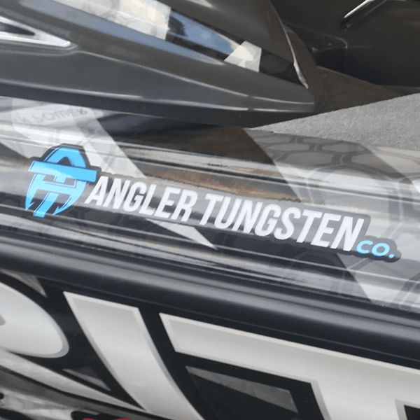 Angler Tungsten Co Angler Tungsten Gunnel Stickers